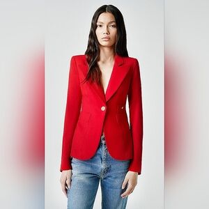Smythe Duchess Blazer Red